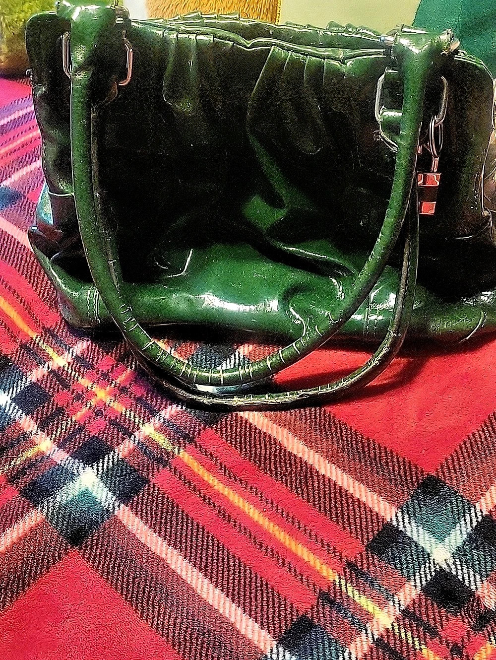 Green Shoulder Bag